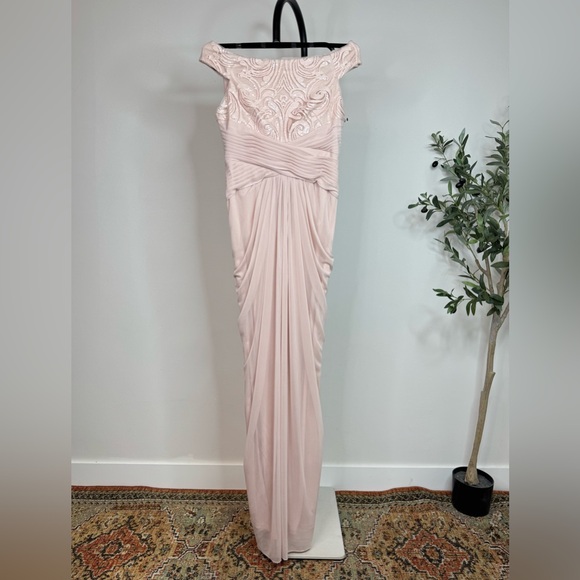 Adrianna Papell Blush Maxi Dress - Picture 1 of 4